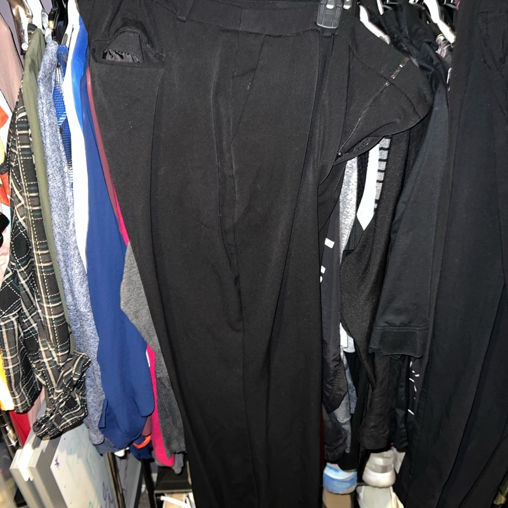 BUNDLE BLACK WORK SLACKS